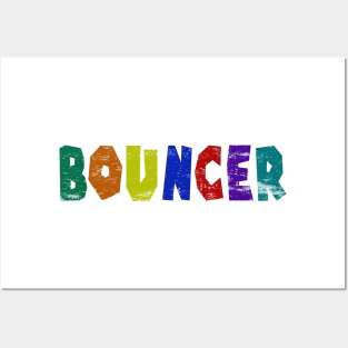 Bouncer Colour Style Posters and Art